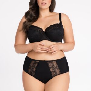 Biustonosz Gorsenia K357 BLANCA czarny